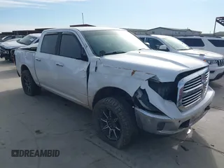2015 Ram 1500 Big Horn with VIN 1C6RR7LT9FS695708, listed as a IAAI auction lot 41254332 with 210,694 mi miles and . Bid and sale history available at DreamBid. Image 1.
