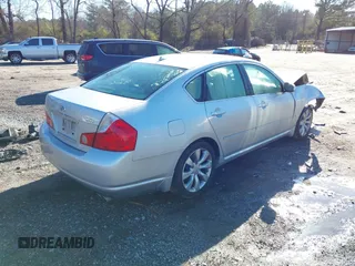 2007 Infiniti M Sport with VIN JNKAY01E07M306415, listed as a IAAI auction lot 41766429 with 137,714 mi miles. Bid and sale history available at carsss.com. Image 4.