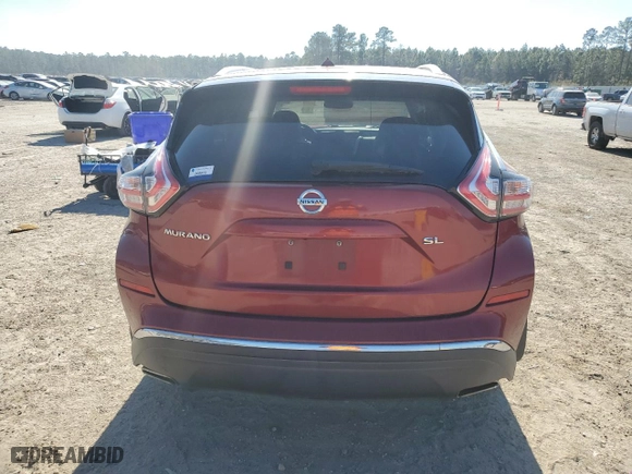 2015 Nissan Murano SL with VIN 5N1AZ2MG2FN263286, listed as a Copart auction lot 43761185 with 143,764 mi miles and Salvage Title. Bid and sale history available at carsss.com. Image 6.