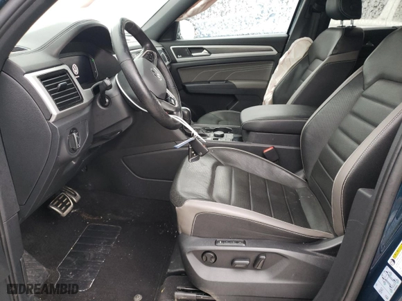 2021 Volkswagen Atlas Cross Sport 3.6L V6 SEL Premium R-Line with VIN 1V2FE2CA3MC206217, listed as a Copart auction lot 42675215 with 61,723 mi miles and Salvage Title. Bid and sale history available at carsss.com. Image 7.