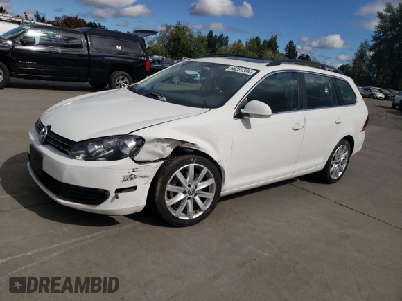 2013 Volkswagen Jetta TDI w/Sunroof & Nav with VIN 3VWPL7AJXDM607884, listed as a Copart auction lot 52039615 with 196,599 mi miles and Salvage title. Bid and sale history available at DreamBid. Image 1.