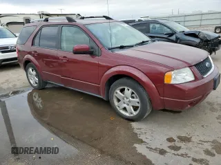 2007 Ford Freestyle Limited with VIN 1FMDK06137GA23006, listed as a Copart auction lot 78477224 with 0 mi miles and Salvage Title. Bid and sale history available at carsss.com. Image 4.