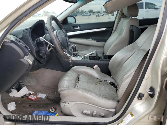 2007 Infiniti G35 Sport with VIN JNKBV61E57M703179, listed as a Copart auction lot 78223534 with 174,623 mi miles and Salvage Title. Bid and sale history available at DreamBid. Image 7.