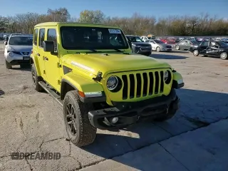 2023 Jeep Wrangler Sport with VIN 1C4HJXDN2PW562603, listed as a Copart auction lot 81111784 with 24,293 mi miles and Salvage Title. Bid and sale history available at DreamBid. Image 11.