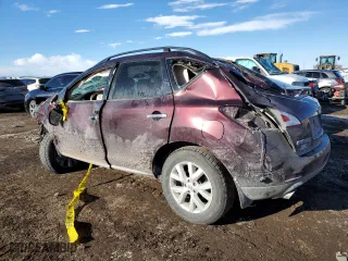 2014 Nissan Murano SL with VIN JN8AZ1MW0EW500909, listed as a Copart auction lot 41985875 with 121,027 mi miles and Salvage Title. Bid and sale history available at carsss.com. Image 2.