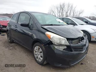 2012 Toyota Yaris L with VIN JTDJTUD30CD513107, listed as a IAAI auction lot 41894020 with 213,038 mi miles. Bid and sale history available at carsss.com. Image 1.