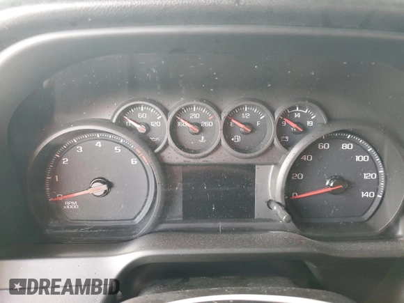2021 Chevrolet Silverado 1500 Custom with VIN 1GCRWBEH6MZ115879, listed as a Copart auction lot 74552314 with Not Provided miles and Salvage Title. Bid and sale history available at DreamBid. Image 9.
