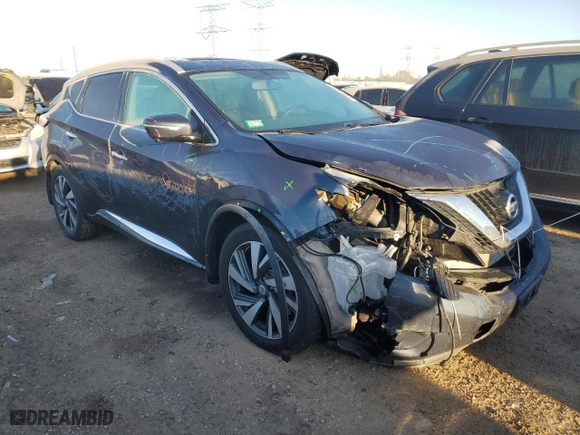 2015 Nissan Murano SV with VIN 5N1AZ2MH5FN264702, listed as a Copart auction lot 42954455 with 90,261 mi miles and Salvage Title. Bid and sale history available at carsss.com. Image 4.
