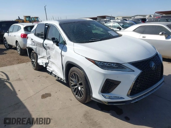 2020 Lexus RX with VIN 2T2YZMDA7LC253891, listed as a IAAI auction lot 41787756 with 24,686 mi miles. Bid and sale history available at carsss.com. Image 1.