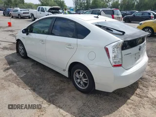 2011 Toyota Prius I with VIN JTDKN3DUXB5355059, listed as a IAAI auction lot 41896288 with 139,068 mi miles. Bid and sale history available at carsss.com. Image 3.