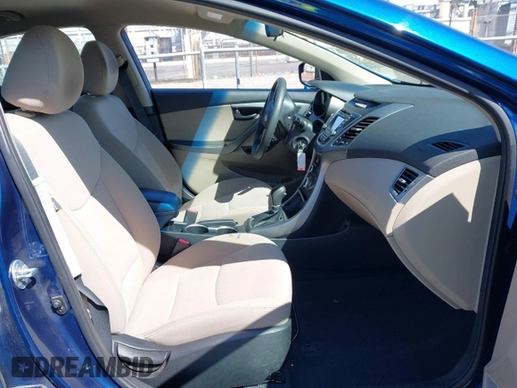 2016 Hyundai Elantra SE with VIN 5NPDH4AE2GH745258, listed as a IAAI auction lot 41818963 with 82,579 mi miles. Bid and sale history available at carsss.com. Image 5.
