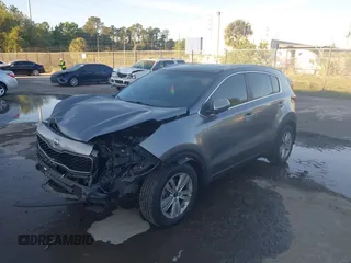 2017 Kia Sportage LX with VIN KNDPM3AC0H7081405, listed as a IAAI auction lot 41791011 with 119,768 mi miles and . Bid and sale history available at DreamBid. Image 17.