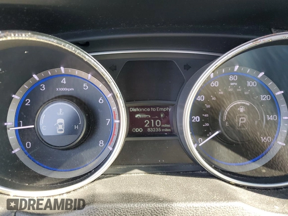 2011 Hyundai Sonata Limited with VIN 5NPEC4AC9BH256088, listed as a Copart auction lot 52714925 with 83,235 mi miles and Salvage Title. Bid and sale history available at DreamBid. Image 9.