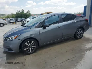 2021 Nissan Versa SV with VIN 3N1CN8EV3ML860195, listed as a Copart auction lot 60738275 with 85,148 mi miles and Clean title. Bid and sale history available at DreamBid. Image 1.