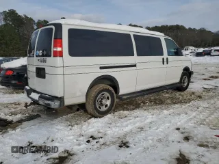 2019 Chevrolet Express Passenger LT с VIN 1GAZGPFG6K1214321, выставлен на аукционе Copart как лот 41398235 с пробегом 109 557 миль миль и Списание • Salvage title. История ставок и продаж доступна на DreamBid. Изображение 3.