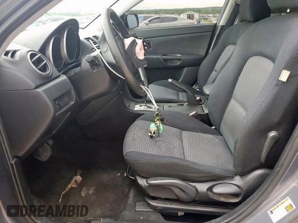 2008 Mazda 3 i Touring with VIN JM1BK32F981867456, listed as a Copart auction lot 54447665 with 137,246 mi miles and Salvage Title. Bid and sale history available at DreamBid. Image 7.