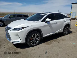 2022 Lexus RX 350 with VIN 2T2HZMDA0NC341393, listed as a Copart auction lot 47565305 with 27,724 mi miles and Salvage Title. Bid and sale history available at DreamBid. Image 1.