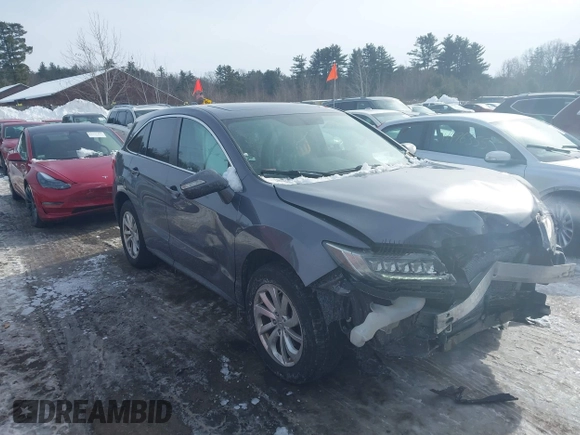 2017 Acura RDX w/Technology Pkg with VIN 5J8TB4H52HL017621, listed as a IAAI auction lot 41512169 with 105,029 mi miles. Bid and sale history available at carsss.com. Image 1.