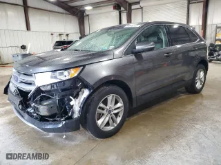 2017 Ford Edge SEL with VIN 2FMPK4J96HBB15463, listed as a Copart auction lot 51896205 with 163,923 mi miles and Salvage Title. Bid and sale history available at carsss.com. Image 1.
