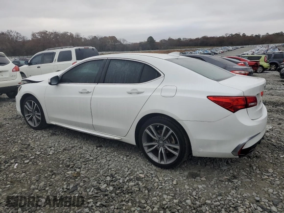 2020 Acura TLX w/Technology Pkg with VIN 19UUB2F48LA003617, listed as a Copart auction lot 85086104 with 82,245 mi miles and Salvage Title. Bid and sale history available at carsss.com. Image 2.