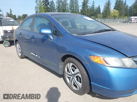 2008 Honda Civic LX with VIN 1HGFA16558L022345, listed as a IAAI auction lot 42129866 with 185,267 mi miles and . Bid and sale history available at DreamBid. Image 6.