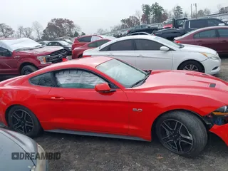 2021 Ford Mustang GT with VIN 1FA6P8CF4M5119074, listed as a IAAI auction lot 41137351 with 28,718 mi miles. Bid and sale history available at carsss.com. Image 12.