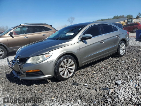 2012 Volkswagen CC Sport with VIN WVWMN7AN0CE510698, listed as a Copart auction lot 46838775 with 231,825 mi miles and Salvage Title. Bid and sale history available at carsss.com. Image 1.