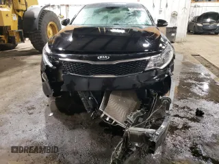 2018 Kia Optima LX с VIN 5XXGT4L33JG268768, выставлен на аукционе Copart как лот 53918815 с пробегом 61 206 миль миль и Списание • Salvage title. История ставок и продаж доступна на DreamBid. Изображение 5.