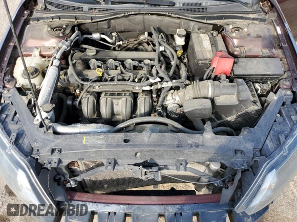 2012 Ford Fusion SEL with VIN 3FAHP0JAXCR149502, listed as a Copart auction lot 52433465 with 228,886 mi miles and Salvage Title. Bid and sale history available at DreamBid. Image 11.