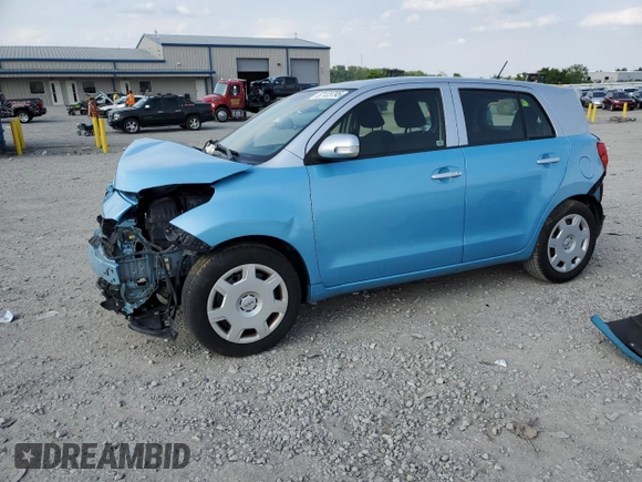 2014 Scion xD with VIN JTKKUPB41E1044556, listed as a Copart auction lot 57123795 with Not provided miles and Salvage title. Bid and sale history available at DreamBid. Image 1.