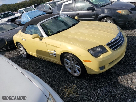 2008 Chrysler Crossfire Limited with VIN 1C3LN65L28X075729, listed as a Copart auction lot 78510044 with 46,216 mi miles and Salvage Title. Bid and sale history available at carsss.com. Image 4.