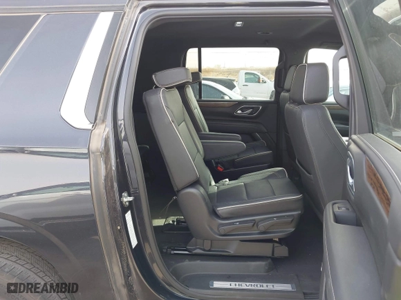 2023 Chevrolet Suburban Premier with VIN 1GNSCFKD2PR520037, listed as a IAAI auction lot 41745388 with 44,143 mi miles. Bid and sale history available at carsss.com. Image 8.