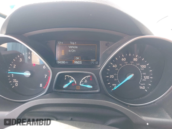 2019 Ford Escape SE with VIN 1FMCU0GD4KUB77720, listed as a IAAI auction lot 41681062 with 94,280 mi miles. Bid and sale history available at carsss.com. Image 7.
