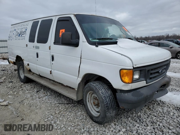 2003 Ford Econoline Cargo with VIN 1FTSS34F33HB68059, listed as a Copart auction lot 42152655 with 435,486 mi miles and Clean Title. Bid and sale history available at DreamBid. Image 4.
