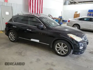 2010 Infiniti EX Journey with VIN JN1AJ0HP6AM701609, listed as a Copart auction lot 54975265 with 167,480 mi miles and Salvage Title. Bid and sale history available at DreamBid. Image 4.