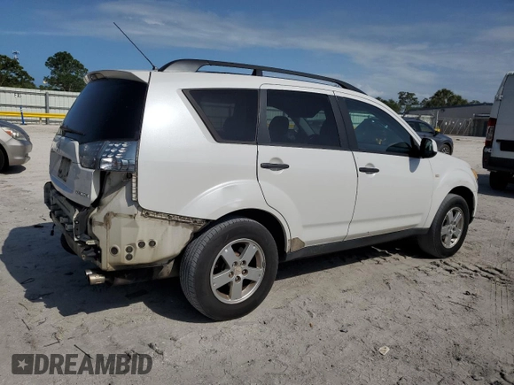 2007 Mitsubishi Outlander LS z VIN JA4MT31X77Z011292, wystawiony jako Copart lot #52422345 z przebiegiem 250 535 mil mil oraz Nie do naprawy • Non repairable. Historia ofert i sprzedaży dostępna na DreamBid. Obrazek 3.