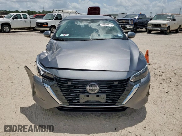 2024 Nissan Sentra S with VIN 3N1AB8BV9RY290847, listed as a Copart auction lot 59682875 with 28,826 mi miles and Salvage title. Bid and sale history available at DreamBid. Image 5.