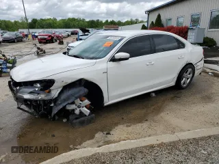 2015 Volkswagen Passat Limited Edition Edition z VIN 1VWAT7A36FC114022, wystawiony jako Copart lot #56732015 z przebiegiem 104 944 mil mil oraz Szkoda całkowita • Salvage title. Historia ofert i sprzedaży dostępna na DreamBid. Obrazek 1.