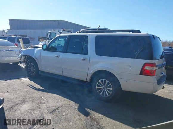 2017 Ford Expedition Max XLT with VIN 1FMJK1JT7HEA54287, listed as a IAAI auction lot 41207175 with 136,942 mi miles and . Bid and sale history available at DreamBid. Image 3.