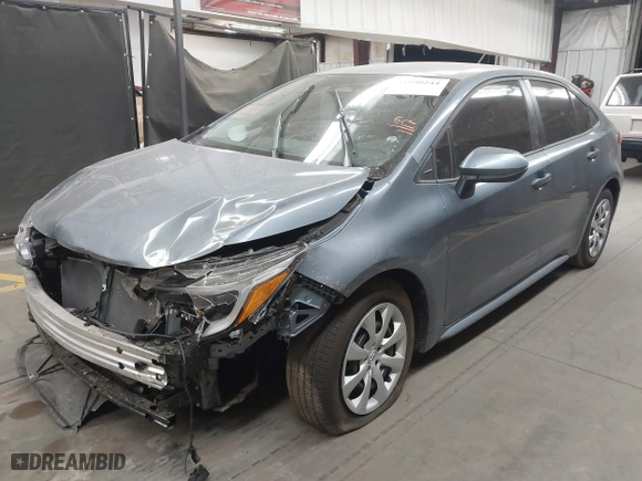 2024 Toyota Corolla Hybrid LE with VIN JTDBCMFE2RJ035365, listed as a IAAI auction lot 41550244 with 5,265 mi miles. Bid and sale history available at carsss.com. Image 2.