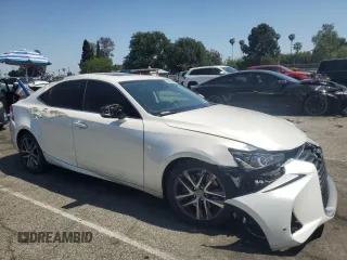 2018 Lexus IS 300 with VIN JTHBA1D21J5074893, listed as a Copart auction lot 55873525 with 79,450 mi miles and Salvage title. Bid and sale history available at DreamBid. Image 4.