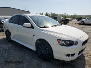 2014 Mitsubishi Lancer GT with VIN JA32U8FWXEU003400, listed as a Copart auction lot 53673975 with 116,253 mi miles and Salvage Title. Bid and sale history available at DreamBid. Image 4.