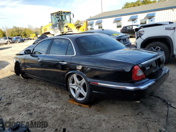 2007 Jaguar XJ with VIN SAJWA71B97SH18651, listed as a Copart auction lot 87690275 with 0 mi miles and Salvage Title. Bid and sale history available at carsss.com. Image 2.
