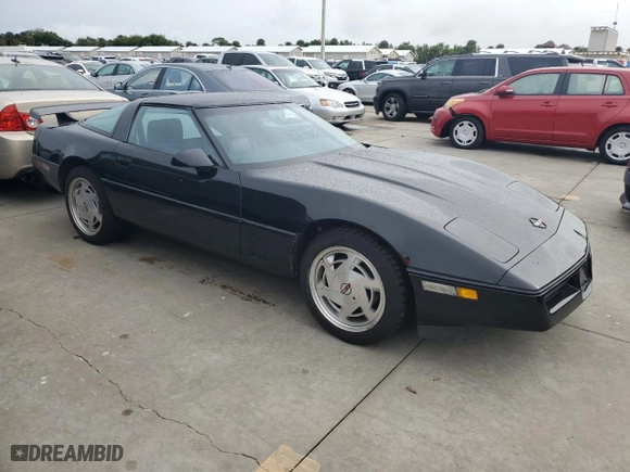 1989 Chevrolet Corvette with VIN 1G1YY2189K5117439, listed as a Copart auction lot 75006794 with 70,940 mi miles and Salvage Title. Bid and sale history available at carsss.com. Image 4.