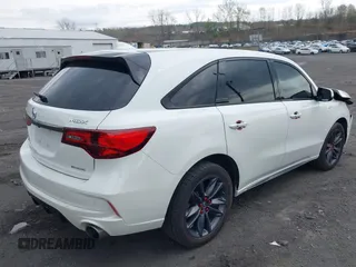2019 Acura MDX Technology with VIN 5J8YD4H0XKL015238, listed as a IAAI auction lot 42083971 with 47,437 mi miles and . Bid and sale history available at DreamBid. Image 4.