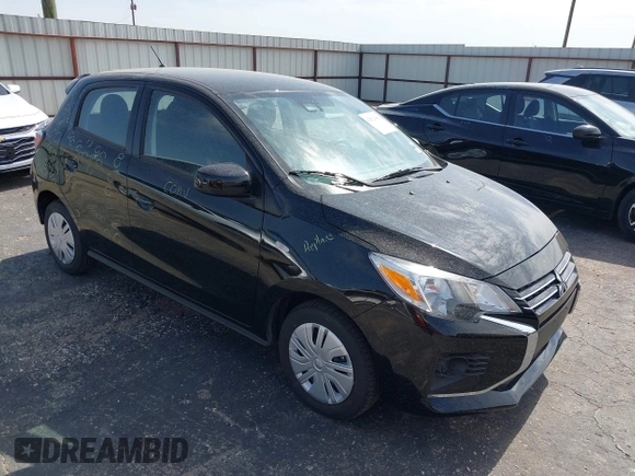 2024 Mitsubishi Mirage ES z VIN ML32AUHJ7RH035310, wystawiony jako IAAI lot #42521891 z przebiegiem 5 393 mil mil oraz . Historia ofert i sprzedaży dostępna na DreamBid. Obrazek 1.