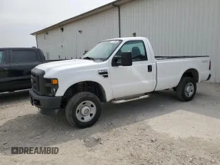 2010 Ford F-250 XL with VIN 1FTNF2B54AEA06025, listed as a Copart auction lot 51137285 with 45,452 mi miles and Salvage title. Bid and sale history available at DreamBid. Image 1.