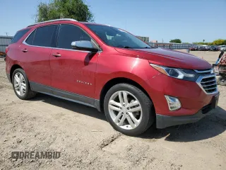 2019 Chevrolet Equinox Premier z VIN 3GNAXPEX2KS675396, wystawiony jako Copart lot #52352995 z przebiegiem 53 516 mil mil oraz Szkoda całkowita • Salvage title. Historia ofert i sprzedaży dostępna na DreamBid. Obrazek 4.