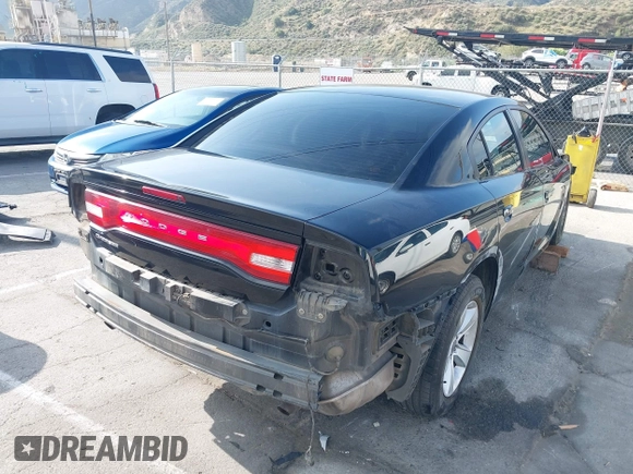 2013 Dodge Charger SE with VIN 2C3CDXBG6DH689066, listed as a IAAI auction lot 42110941 with 145,270 mi miles and . Bid and sale history available at DreamBid. Image 4.
