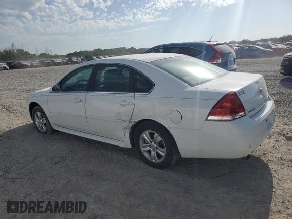 2012 Chevrolet Impala LS Fleet with VIN 2G1WF5E36C1333636, listed as a Copart auction lot 61677075 with 77,178 mi miles and Salvage title. Bid and sale history available at DreamBid. Image 2.